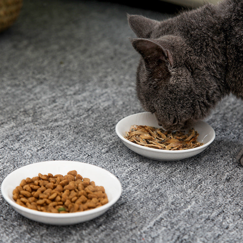 Food and Water Tableware for Cats 130mm (Design Variants)