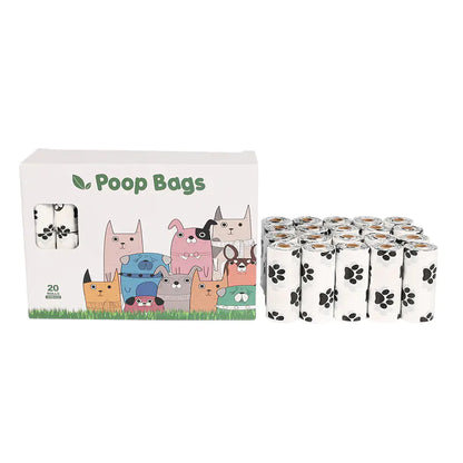 Sacos biodegradáveis ​​para cocó de cão (variações de cor e quantidade)
