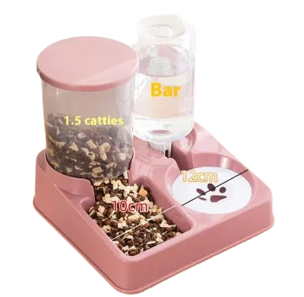Automatic Pet Food and Water Feeder for Cats and Dogs (Colour Variants)