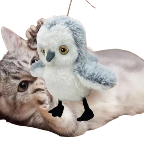 Flapping Bird Cat Toy USB Rechargeable