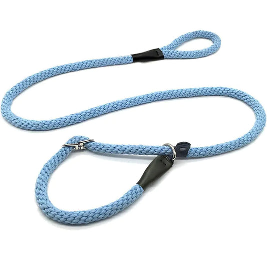 Slip Lead Dog Leash Anti-Choke Soft Braided Pet Training Leash for Medium to Small Dogs (5ft)