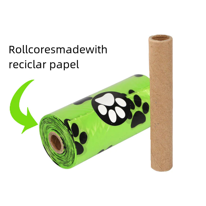 Sacos biodegradáveis ​​para cocó de cão (variações de cor e quantidade)