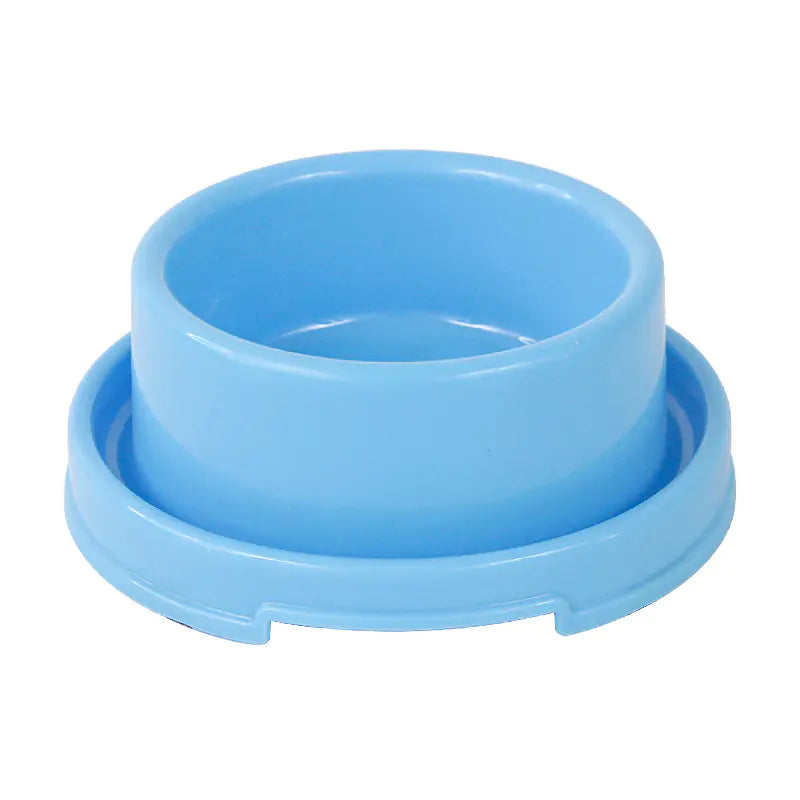 Ant-Proof Round Pet Bowl for Dogs and Cats (Colour Variants)