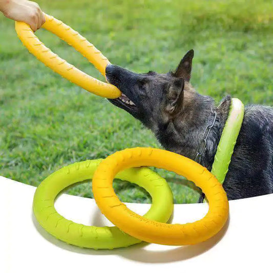 Interactive Floating Dog Toy - Training Ring Puller (Size Variants)