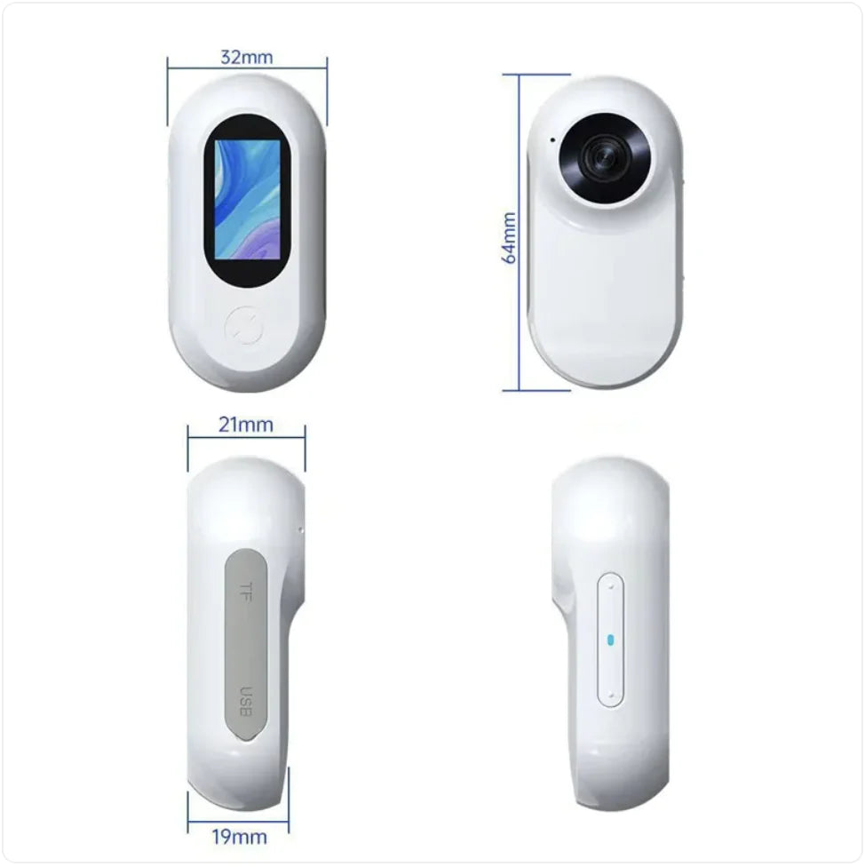 Pet Collar Camera (Black or White)