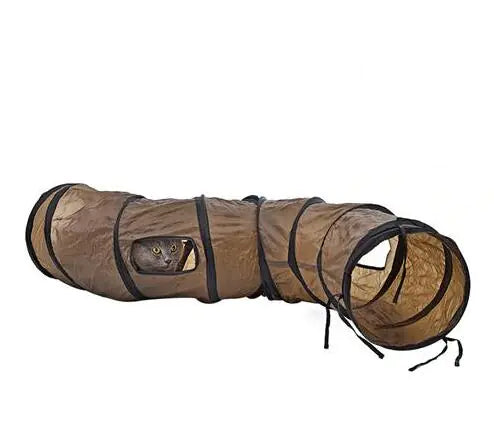 S-Shaped Curved Pet Tunnel and Track Toy