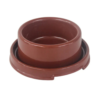 Ant-Proof Round Pet Bowl for Dogs and Cats (Colour Variants)