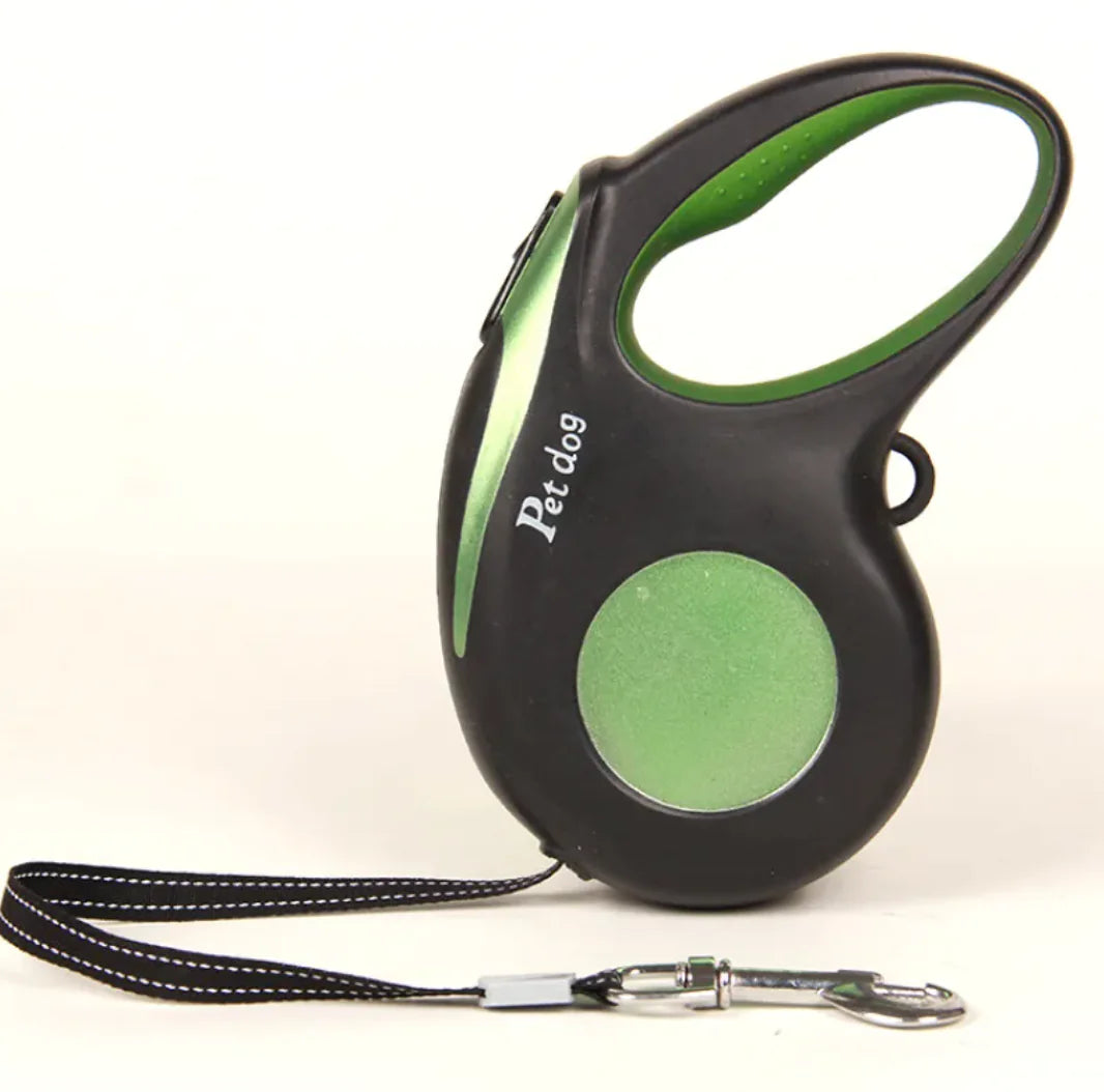 Coleira retrátil automática para cães