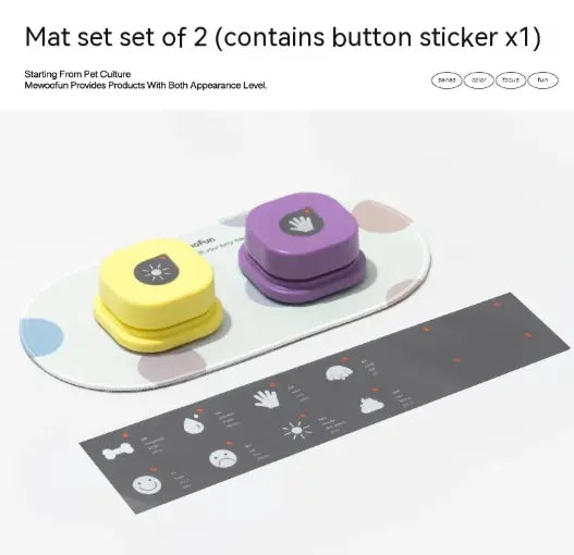 Pet Toy Communication Buttons (Variants)