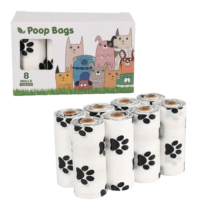 Sacos biodegradáveis ​​para cocó de cão (variações de cor e quantidade)