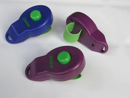 Ring Clicker Pet Training Rattle Toy