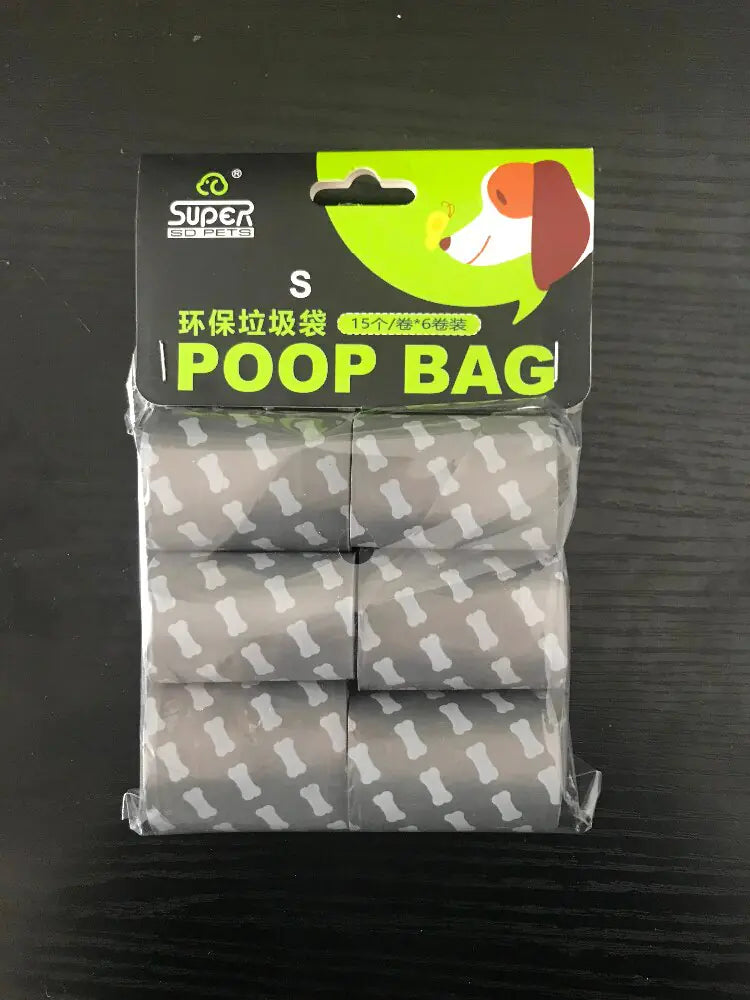 Embalagem de sacos para deposição de fezes de cão (tamanho: S ou L)
