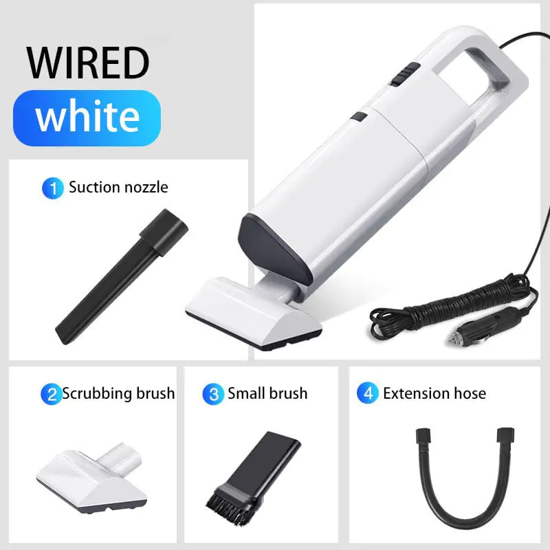 Wireless Rechargeable Handheld Vacuum Cleaner 120W