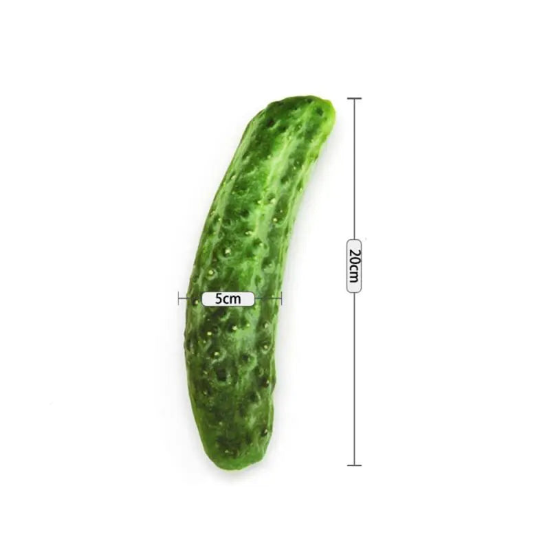 Plush Pet Toy - Realistic Vegetables and Drumsticks for Dogs and Cats