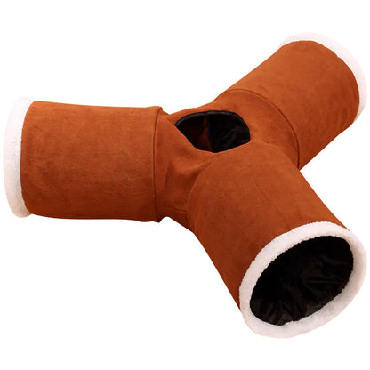 Pet Supplies Cat Crinkle Tunnel Foldable Toy (Variants)