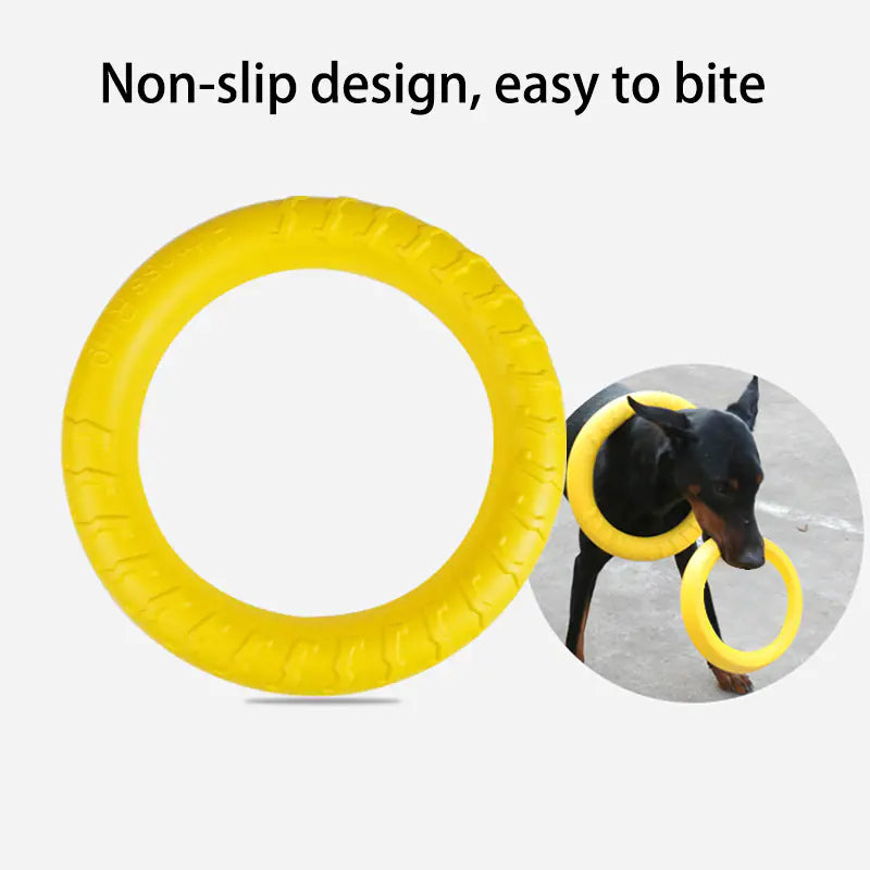 Interactive Floating Dog Toy - Training Ring Puller (Size Variants)