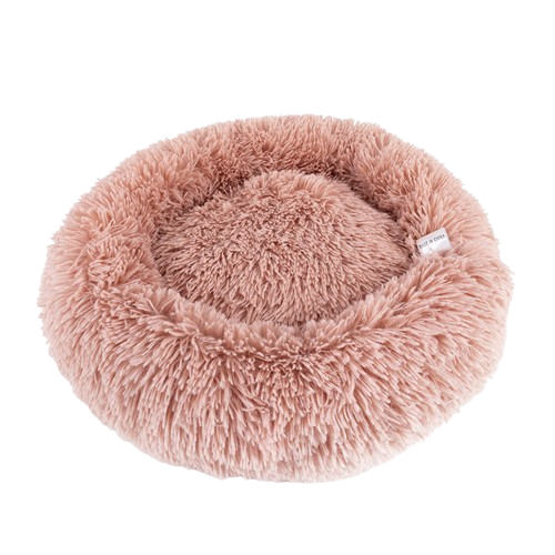 Thick Plush Round Pet Bed for Deep Sleep (Dog & Cat)