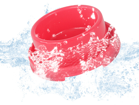 Ant-Proof Round Pet Bowl for Dogs and Cats (Colour Variants)