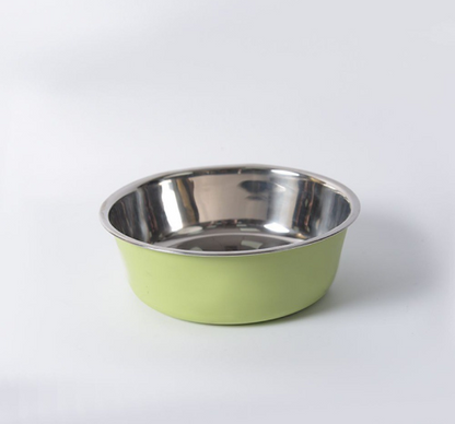 Stainless Steel Durable Pet Food Bowl (Design Variants)