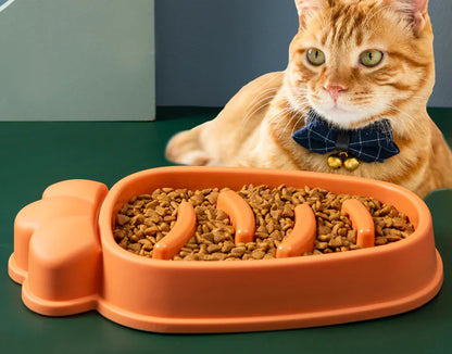 Tigela de alimentação lenta para cães grandes - Design anti-engasgo