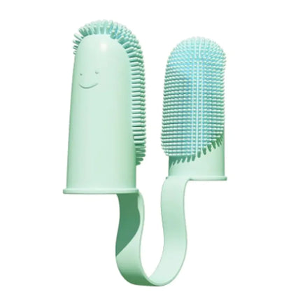 135° Surround Bristle Finger Toothbrush Kit for Pets