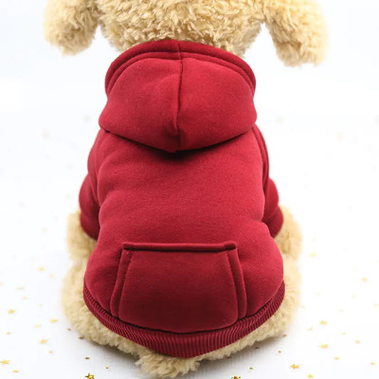 Winter Sweatshirt for Small Dogs - Cup Dog Apparel (Variants Available)