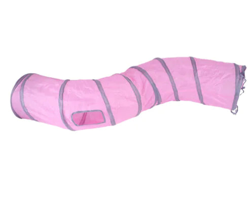 S-Shaped Curved Pet Tunnel and Track Toy