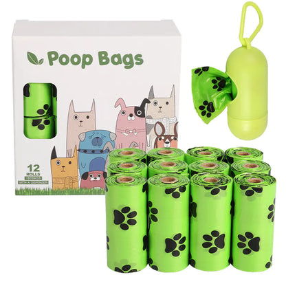 Sacos biodegradáveis ​​para cocó de cão (variações de cor e quantidade)