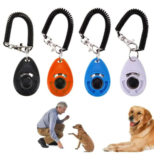 Drop-Shaped Clicker for Pet Training