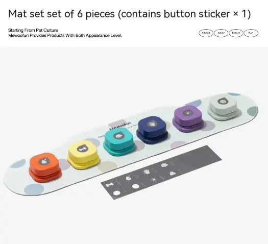Pet Toy Communication Buttons (Variants)