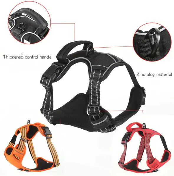 Dog Harness No Pull Breathable Reflective Vest
