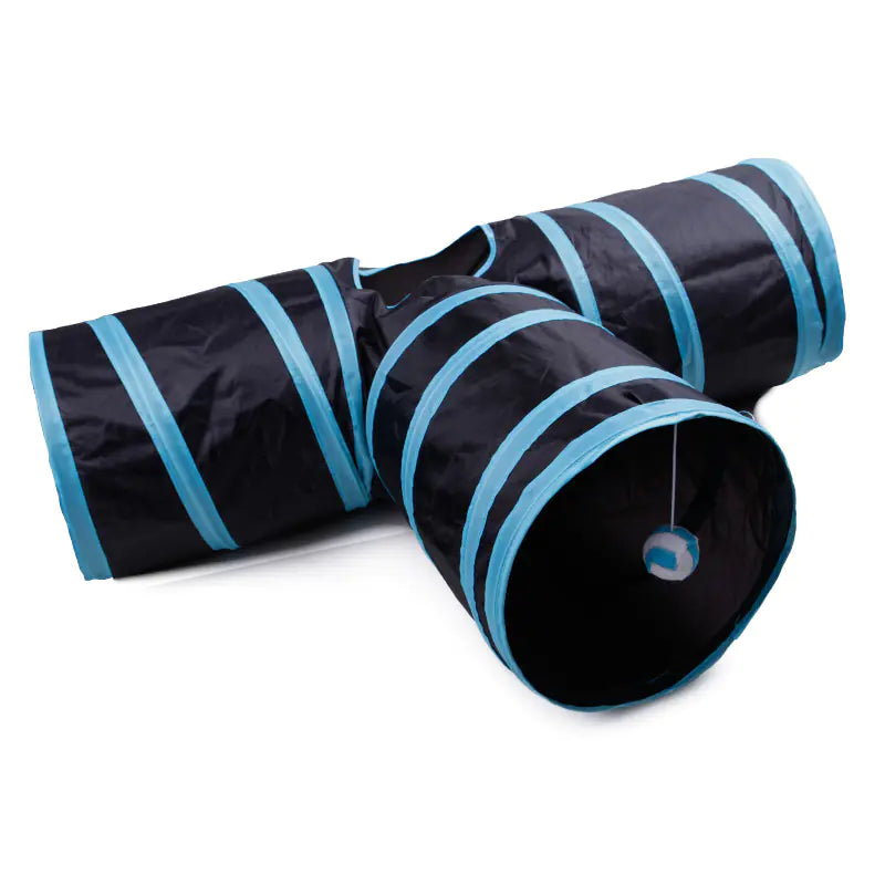 Pet Supplies Cat Crinkle Tunnel Foldable Toy (Variants)
