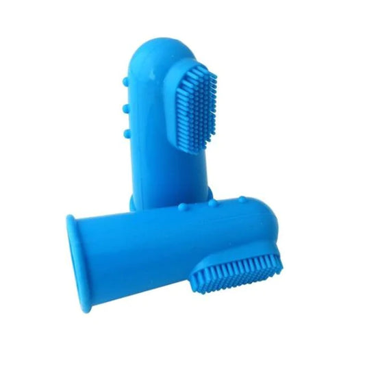 Silicone Finger Toothbrush for Pets - Safe and Non-Toxic (Colour Variants)