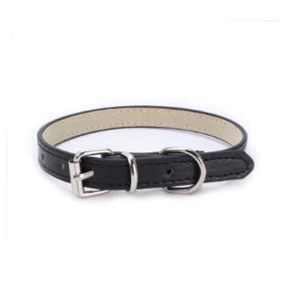 Cat and Dog Collar with Leash (PU Material)