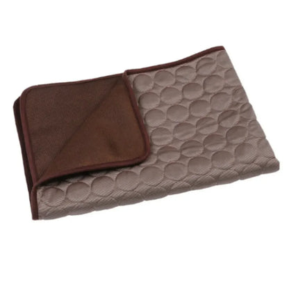Cooling Pet Mat – Ice Silk Summer Bed (Colour Variants)