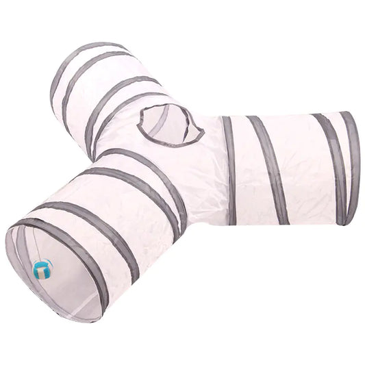 Pet Supplies Cat Crinkle Tunnel Foldable Toy (Variants)