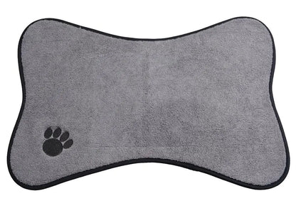 Tapete para comida de animais de estimação, antiderrapante e lavável para cães e gatos
