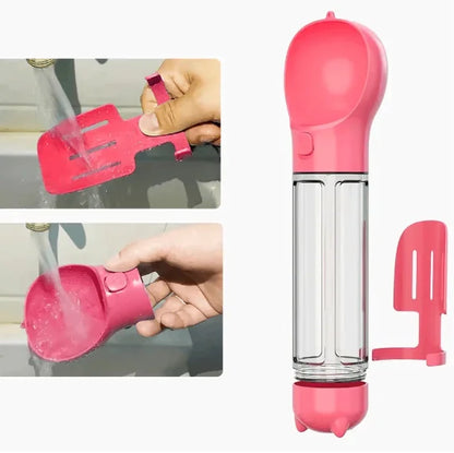 3-in-1 Portable Dog Water Bottle and Food Dispenser (Colour Variants)