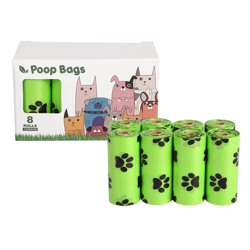 Sacos biodegradáveis ​​para cocó de cão (variações de cor e quantidade)