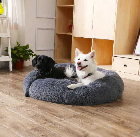 Fluffy Donut Pet Bed (Colour Variant)