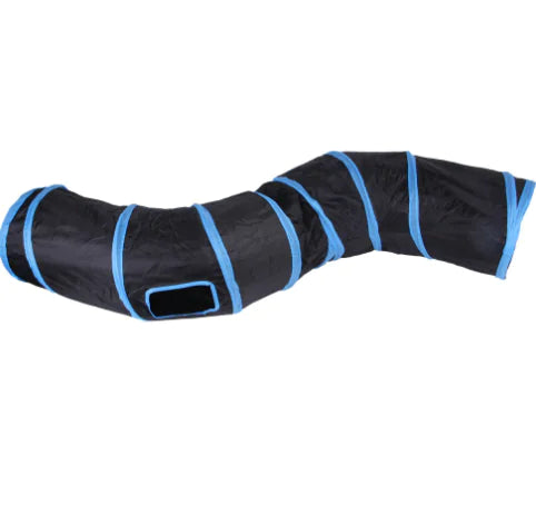 S-Shaped Curved Pet Tunnel and Track Toy