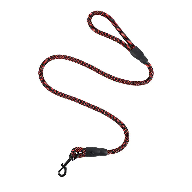 Adjustable Nylon Woven Pet Traction Rope Leash