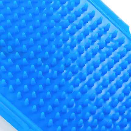 Elliptical Bath Brush for Dogs and Cats (Colour Variants)