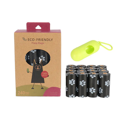 Sacos biodegradáveis ​​para cocó de cão (variações de cor e quantidade)