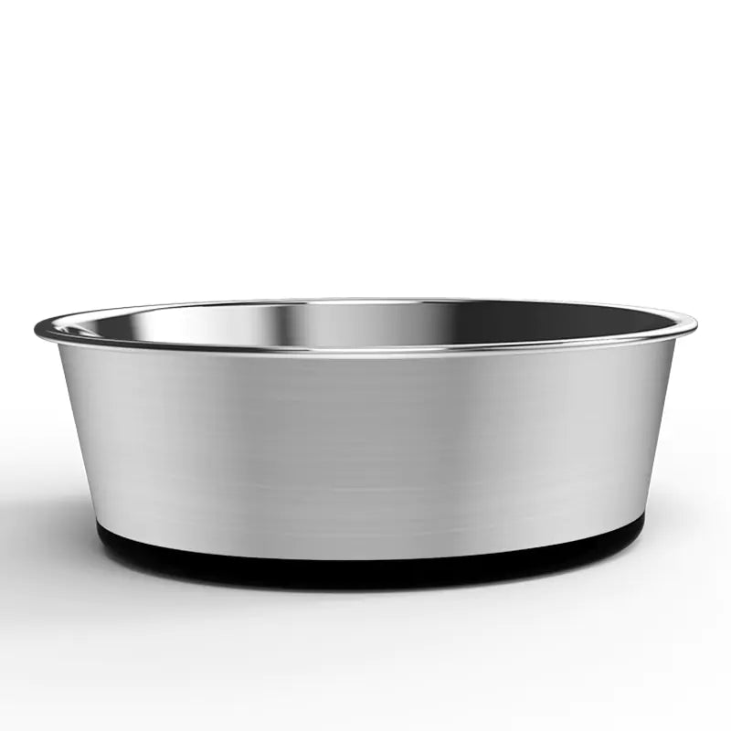 Non-Slip Stainless Steel Dog Bowl for Medium & Large Dogs (Colour Variants)