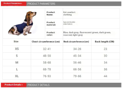 Calm Pet Jacket (Colour & Size Variants)